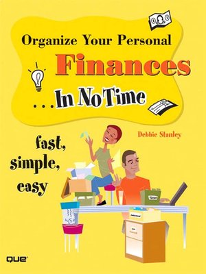 cover image of Organize Your Personal Finances In No Time